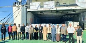 محافظ
      شمال
      سيناء
      يستقبل
      سفينة
      المساعدات
      الإماراتية