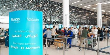 طيران
      ناس
      السعودي
      يطلق
      أولى
      رحلاته
      المباشرة
      بين
      الرياض
      ومطار
      العلمين
      في
      مصر