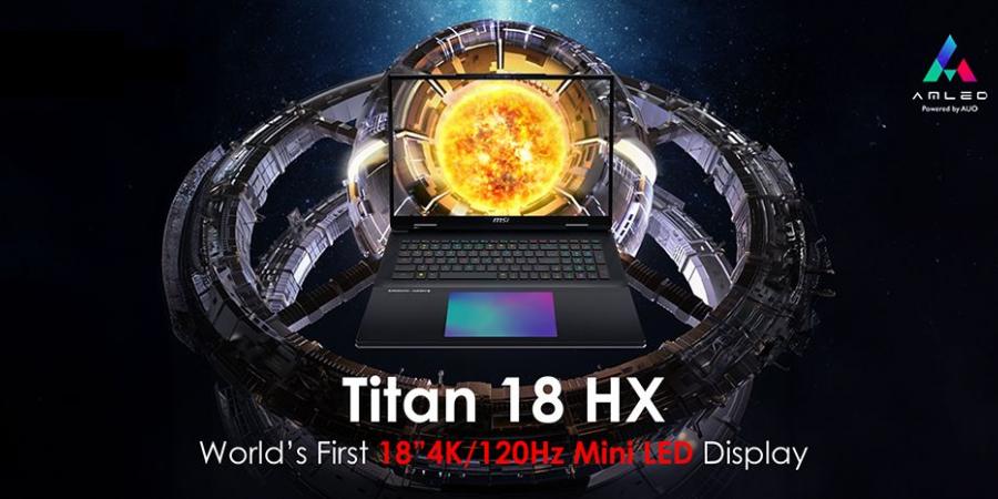 MSI
تستعد
للكشف
عن
جهاز
MSI
Titan
18
HX
في
فعاليات
CES
2024