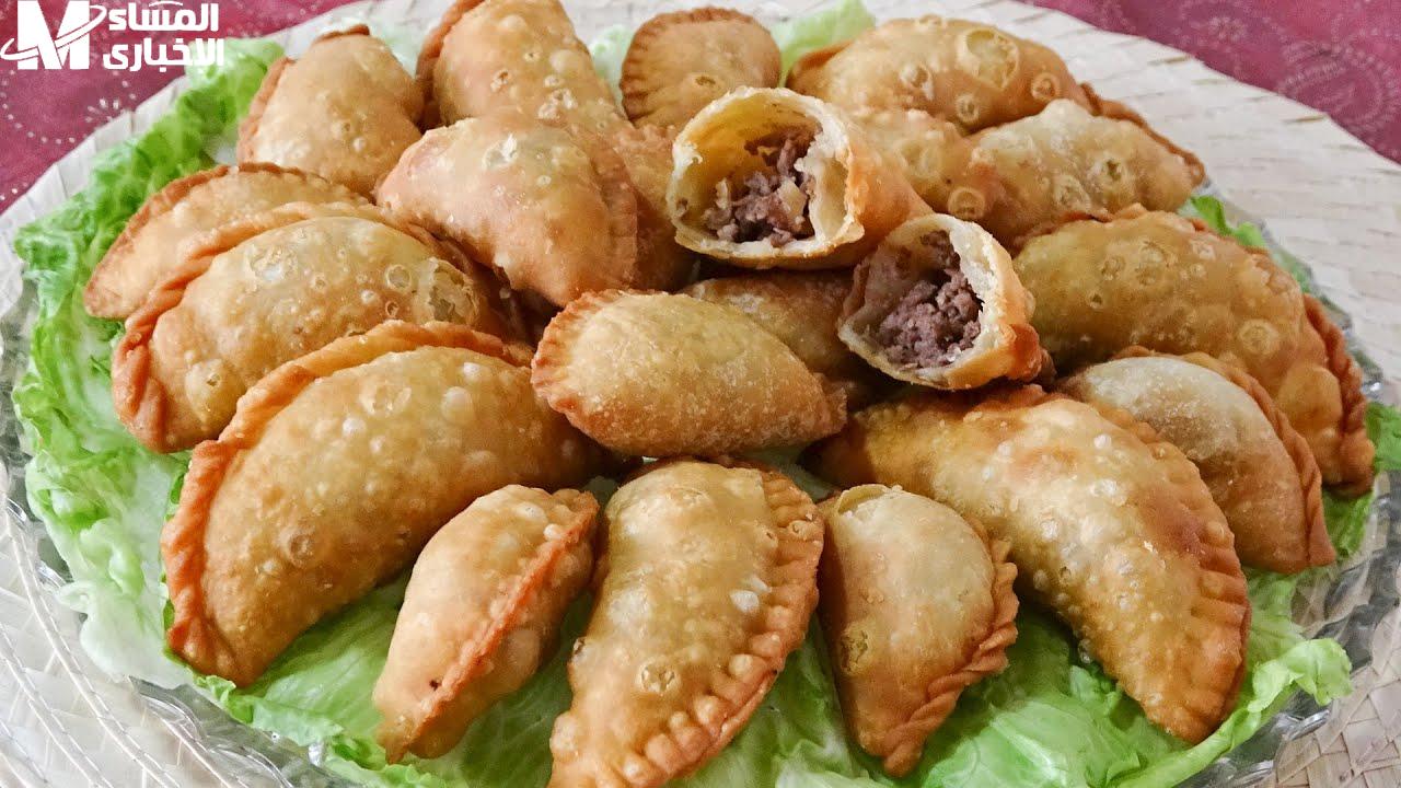 السمبوسة باللحم