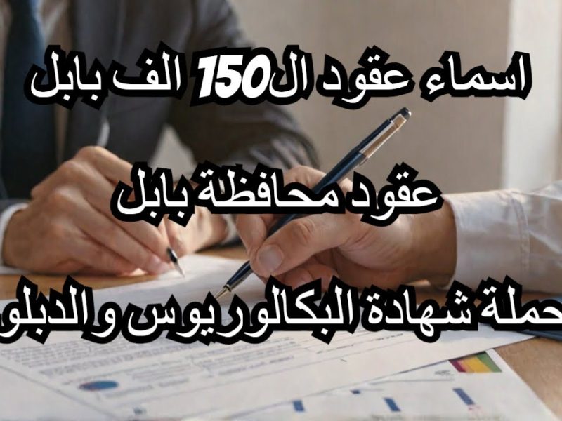 خطوات تقديم اعتراض تعيينات عقود حملة الدبلوم والبكالوريوس العراق