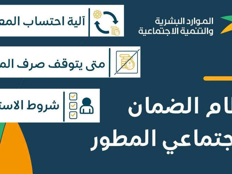 آلية احتساب معاش الضمان الاجتماعي المطور الموارد البشرية تُعلنها