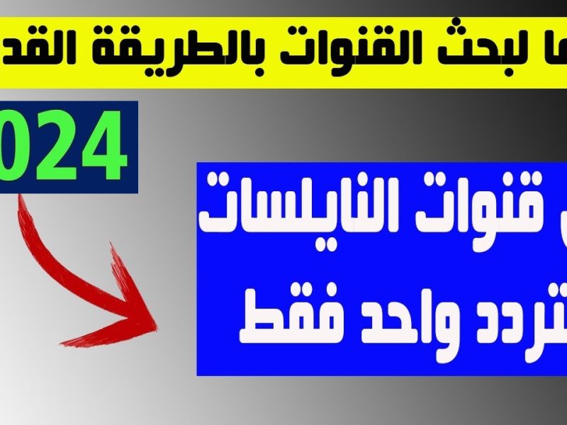 أضبطها فوراً .. تنزيل جميع قنوات نايل سات الجديدة لشهر سبتمبر 2024