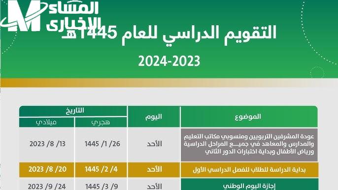 حقيقة تغيير موعد الاختبارات النهائية للفصل الدراسي الأول في المملكة