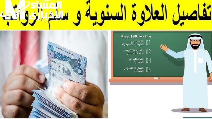 إستعلم عنها الآن موعد العلاوة السنوية لسنة 1446 في السعودية