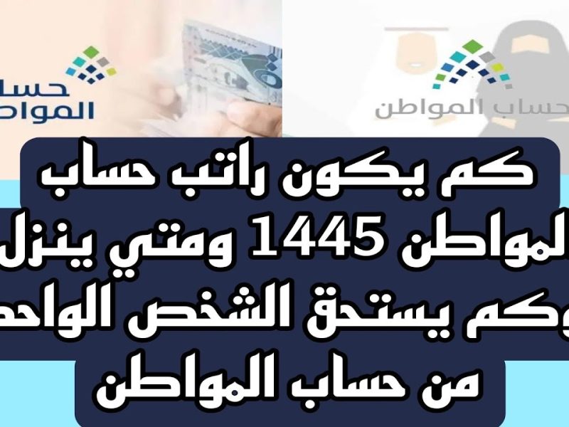 ” الموارد البشرية تعلنها” تبكير صرف رواتب حساب المواطن دفعة أكتوبر 2024