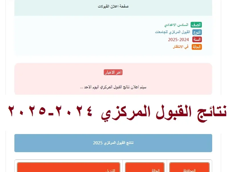 الحدود الدنيا .. رابط استمارة القبول المركزي في الجامعات العراقية تابع الشروط