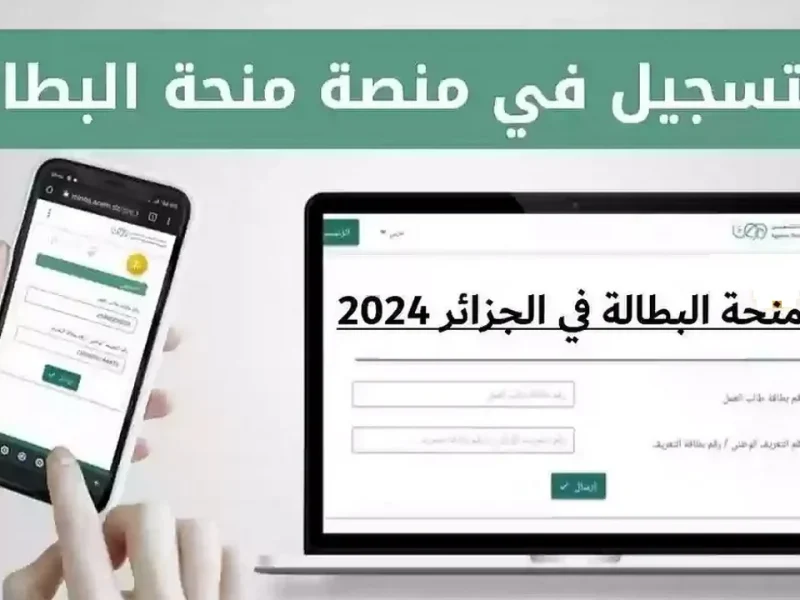 ” احصل عليها الآن ” رابط التسجيل في منحة البطالة 2024 في الجزائر بالشروط