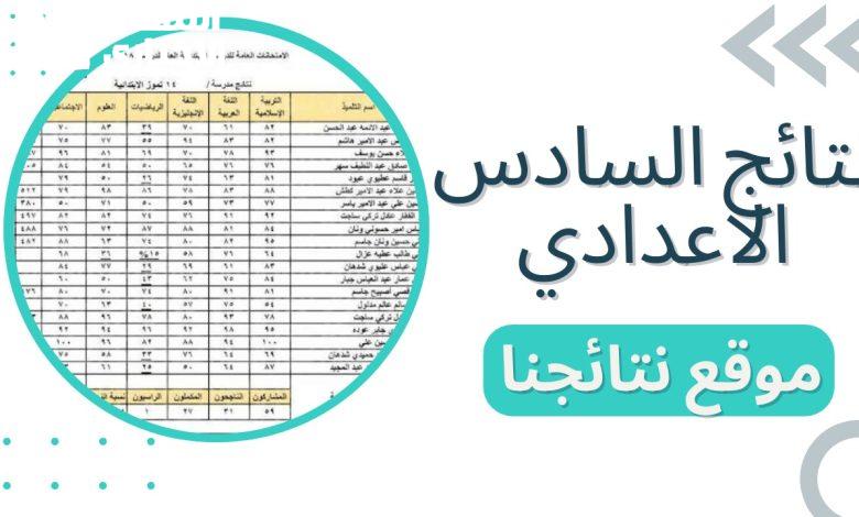 الفرع العلمي والأدبي يقدم نتائجنا السادس الاعدادي الدور الثالث 2024 بالعراق للطلاب