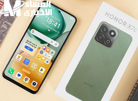 مقاوم للماء والصدمات .. مواصفات honor x7c وأسعار الهاتف