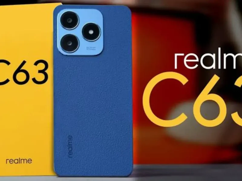 شاشة ضد الكسر تعرف علي مواصفات هاتف Realme C63 شبيه الآيفون