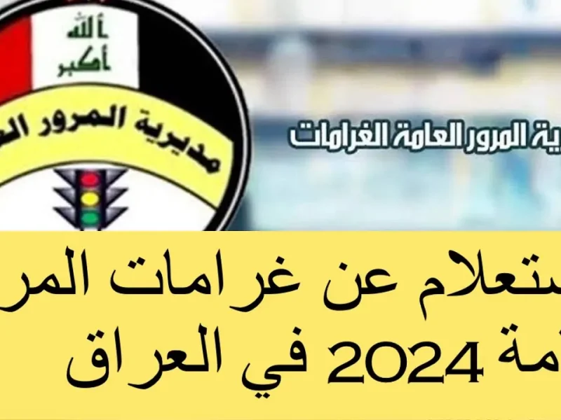 استعلم عنها الآن خطوات سداد غرامات المرور الرقم الألماني 2024 عبر منصة أور