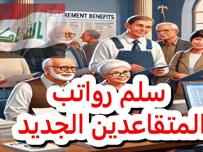 الراتب الجديد نزل وطرق الاستعلام عنه من خلال سلم رواتب المتقاعدين الجديد