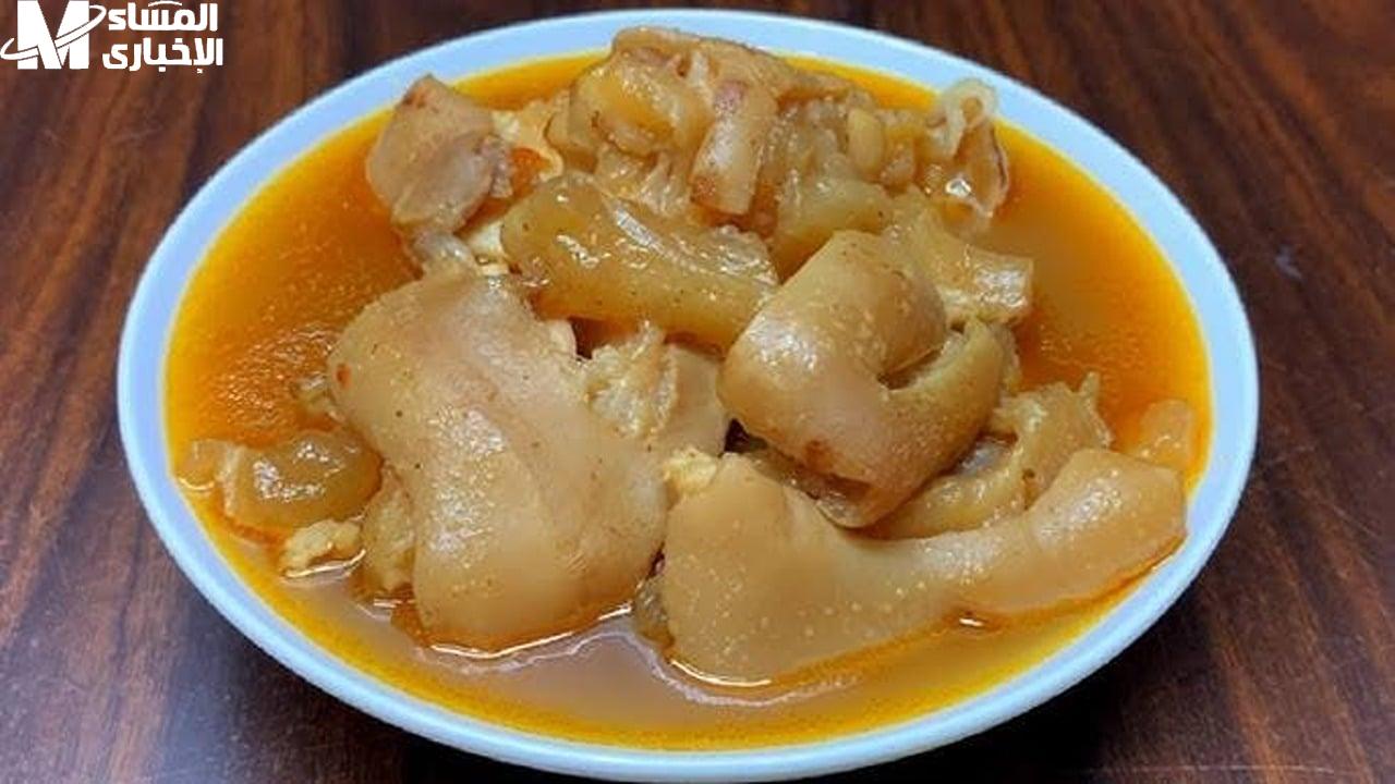 طريقة عمل شوربة الكوارع