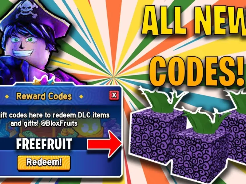 اكواد بلوكس فروت جديدة 2025 مجانا Blox Fruits Codes