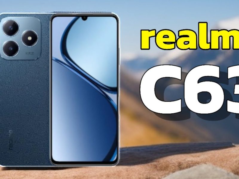 بآداء وسعر خرافي تعرف علي مواصفات هاتف Realme C63