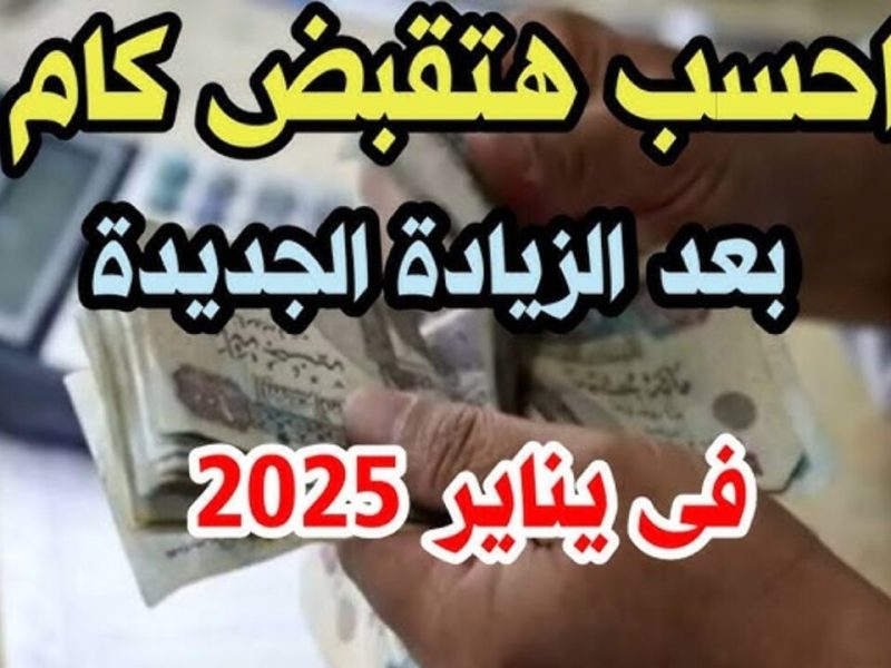 لجميع المواطنين احصل علي أخبار زيادة المرتبات لشهر يناير 2025