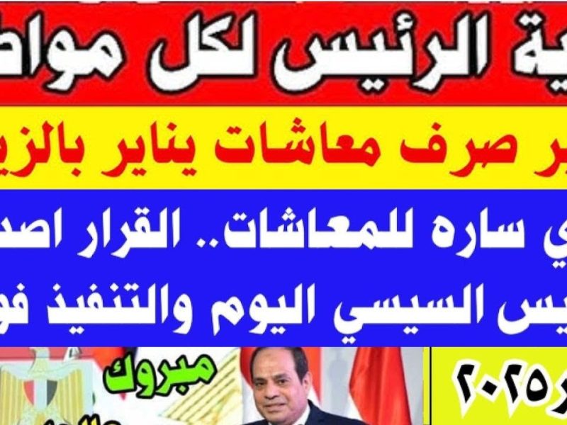 الحد الادني للمرتبات والأجور في مصر تعرف علي زياده المعاشات شهر يناير 2025 الفترة القادمة