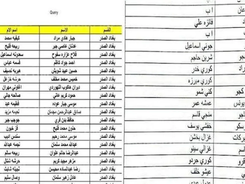 لعموم المحافظات احصل علي أسماء المشمولين في الرعاية الاجتماعية 2025