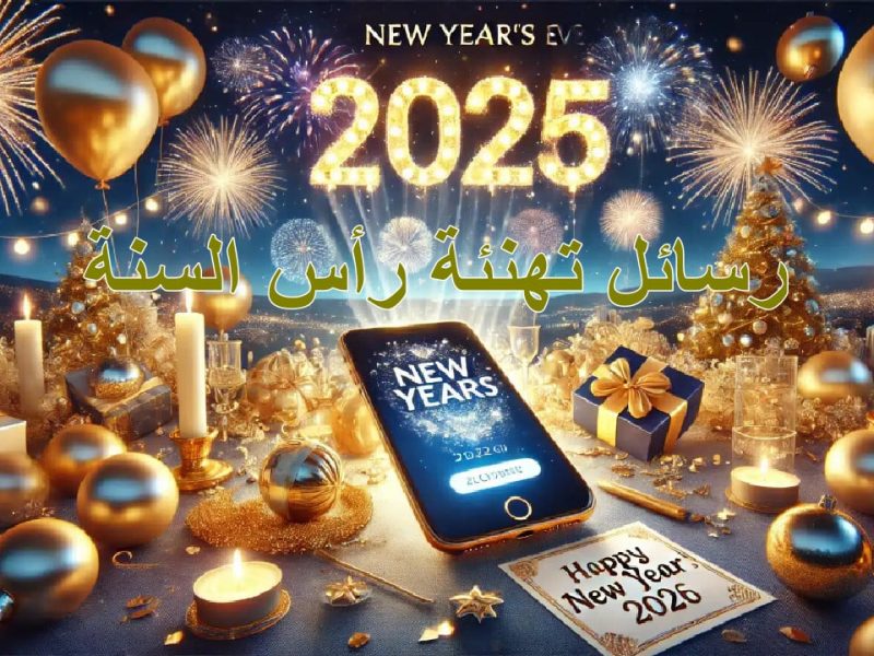 بطاقات المعايدة وأجمل رسائل تهنئة راس السنة 2025 Happy New بمناسبة العام الجديد