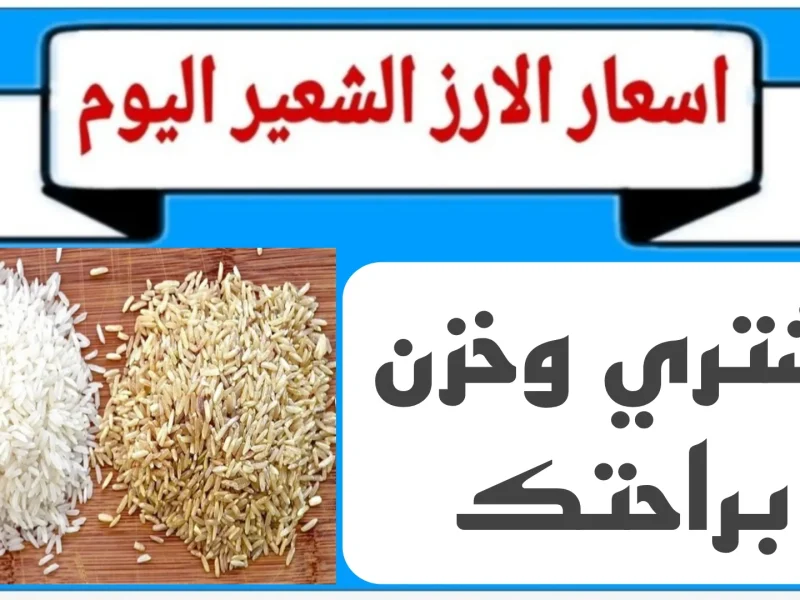 وصل لكام ؟ سعر طن الأرز الشعير اليوم الاتنين 6 يناير 2025 في مصر