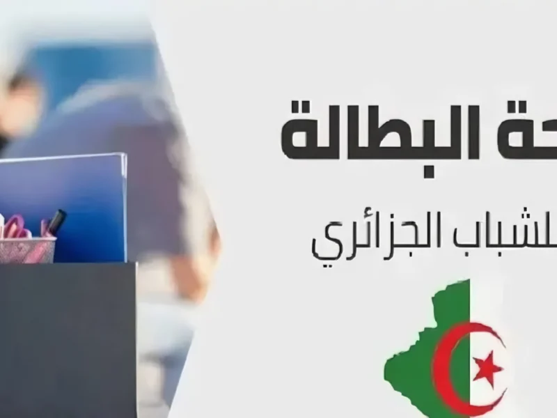 بكيفية وخطوات التسجيل عليها موقع التسجيل في منحة البطالة في الجزائر 2025