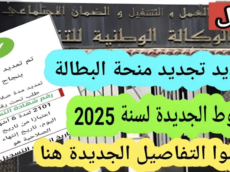 بجميع الشروط والمتطلبات المطلوبة أحصل علي خطوات التسجيل في منحة البطالة 2025