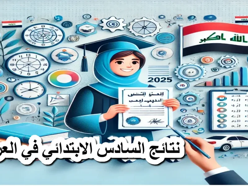 التربية العراقية تعلنها رابط نتائج السادس الابتدائي الدور الأول 2025 العراق بالرقم الامتحاني