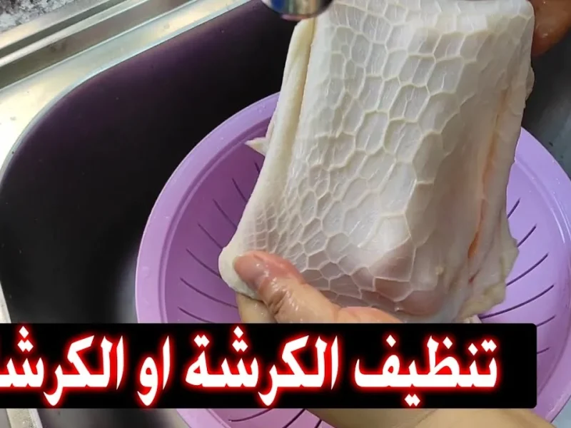 بالطرق المدهشة الخطيرة تعلمي الآن كيفية وخطوات طريقة تنظيف الكرشة بالليمون