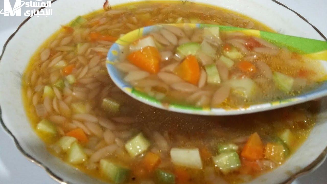 عمل شوربة لسان العصفور