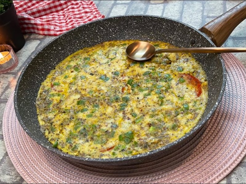 الأومليت دخل التصنيف الملكي.. بالجبنة والفطر فطور فاخر