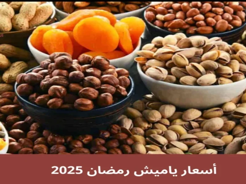 هل هلالك يارمضان .. تعرف علي أسعار ياميش رمضان 2025 في الاسواق