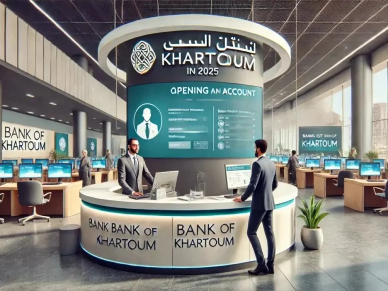 خطوات فتح حساب بنك الخرطوم bank of Khartoum