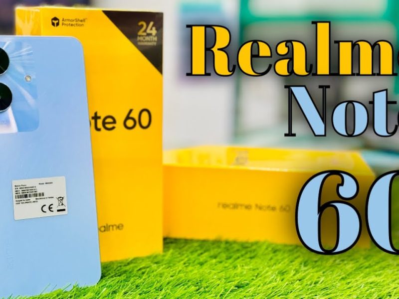 بتصميم خيالي ومواصفات جبارة جداً أحصل علي سعر ومواصفات هاتف Realme Note 60