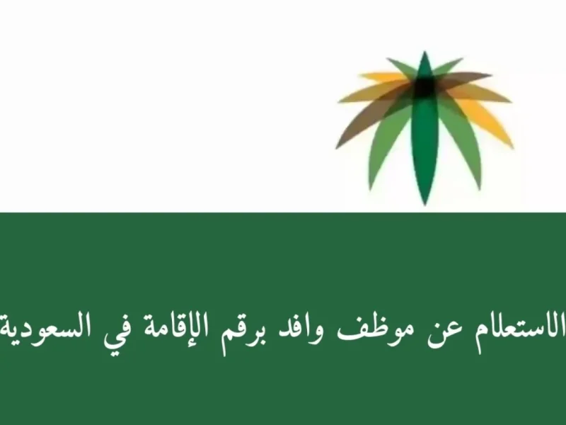 لا تحتاج لوسيط..خطوات الاستعلام عن موظف وافد عبر وزارة الموارد البشرية