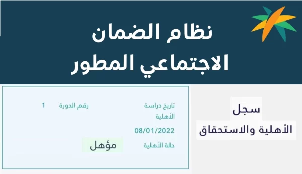 مؤهل ولا لا.. استعلم عن أهلية الضمان المطور وموعد الصرف في السعودية الآن