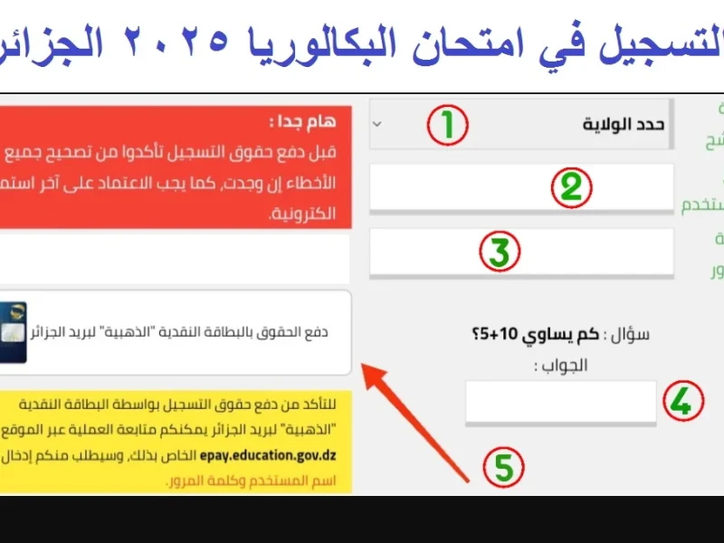 الموقع الإلكتروني الرسمي للديوان الوطني للامتحانات والمسابقات