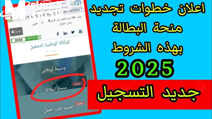 حصرياً.. تجديد منحة البطالة 2025: خطوات بسيطة من هاتفك