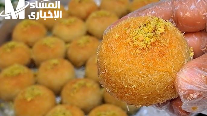 كنافة بالمكسرات..لكل عشاق القرمشة والطعم الأصيل