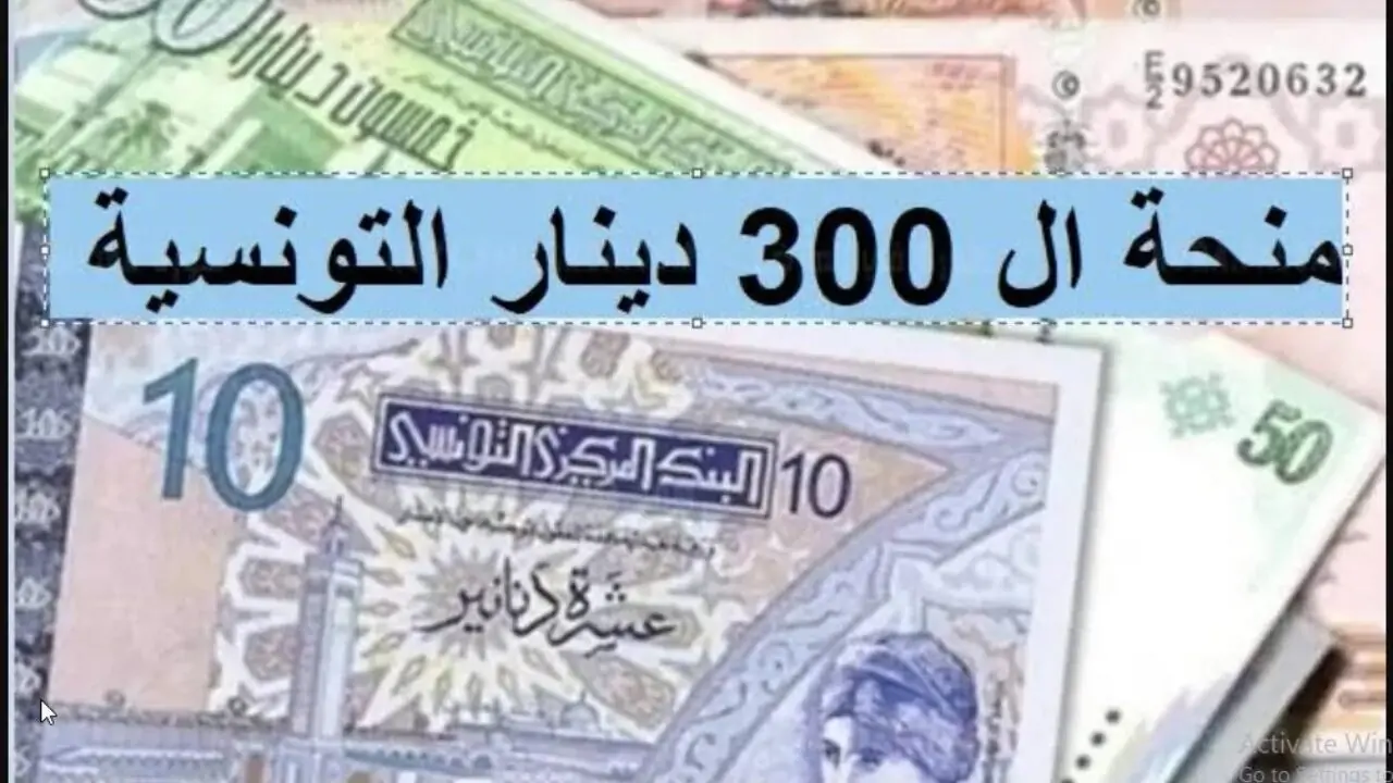 كيفية التسجيل في منحة 300 دينار تونس 2025 بالشروط المطلوبة