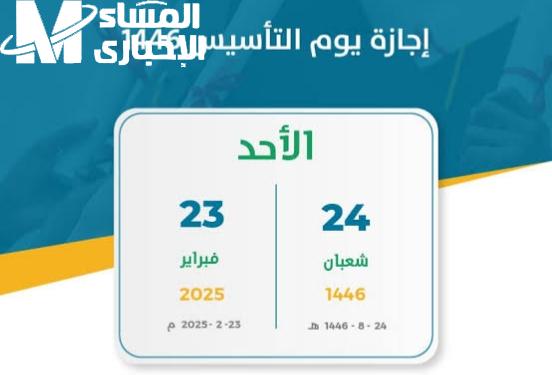 عطلة طويلة في انتظارك.. إجازة يوم التأسيس للقطاع الحكومي والخاص فرصة لتعزيز الانتماء الوطني