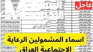 اسمك في القايمة ولا لأ.. منصة مظلتي تكشف المشمولين بالرعاية الاجتماعية في العراق مارس 2025