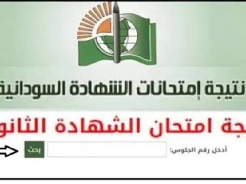 نتيجة الشهادة السودانية 2025 برقم الجلوس.. استعلم الآن قبل الجميع