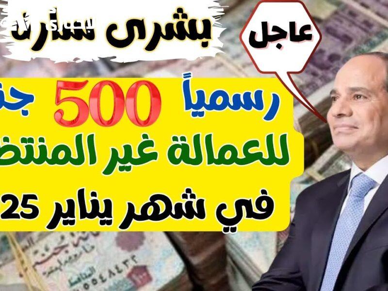 منحة العمالة غير المنتظمة قبل رمضان 2025.. موعد التسجيل الآن