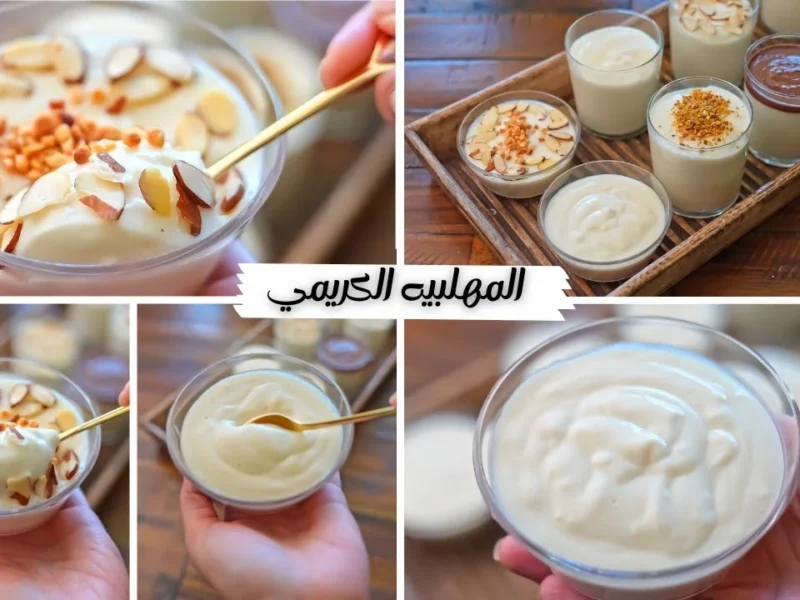 جربي نوع مختلف من الحلويات.. طريقة عمل مهلبية الجوز والقرفة بطعم لذيذ ومش هتلاقي زيه!