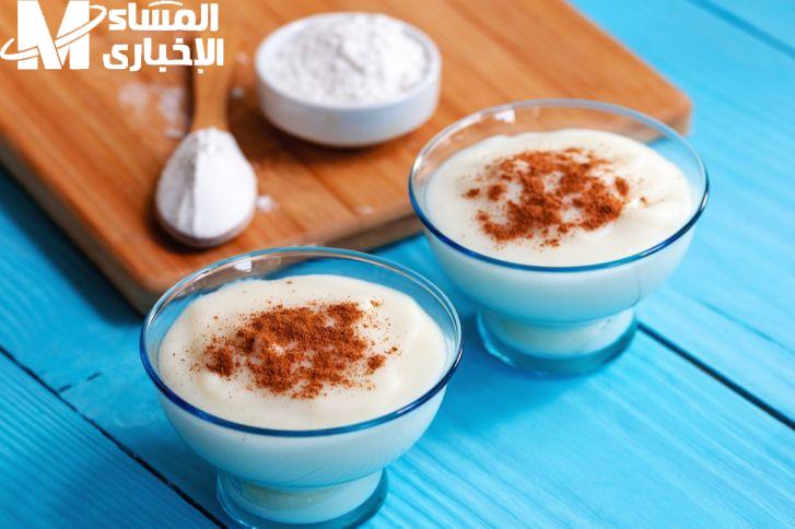 طريقة عمل مهلبية الجوز والقرفة