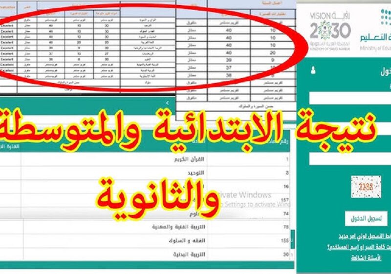 نتائج نظام نور بدون كلمة سر.. التعليم السعودي يوضح الرابط لجميع المراحل