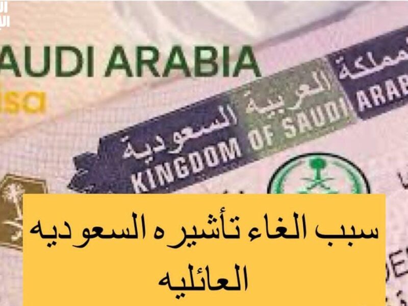 اختر طريقتك بنفسك..طريقة إلغاء تأشيرة الزيارة العائلية في السعودية عبر أبشر