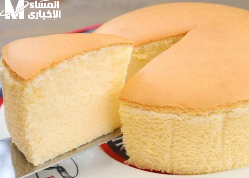 الكيكة الإسفنجية الهشة