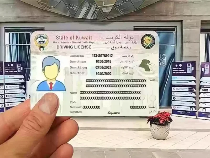 الرخصة مشوارها بقى إلكتروني.. تجديد رخصة القيادة الكويت 2025 خدمة خرافية
